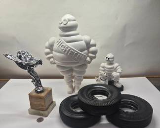 Rolls Royce "Flying Lady" and other advertising memorabilia