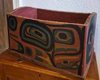 Haida/Tlingit Bentwood Bowl early 20th c.