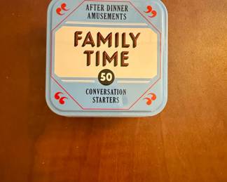 After Dinner Amusements: Family Time