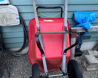 Craftsman Two-Wheeled Poly Yard Cart