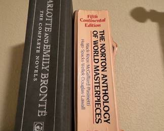 Charlotte and Emily Bronte The Complete Novels and The Norton Anthology of World Masterpieces