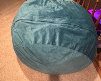 Jaxx 6 Foot Cocoon - 2-in-1 Convertible Bean Bag Bed & Large Bean Bag Chair for Adults, Premium Lush Velvet