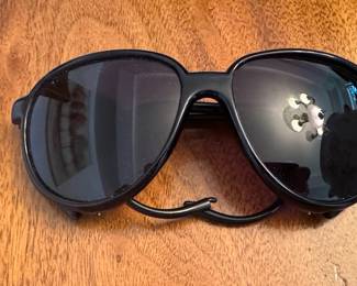 Vintage Black Aviator Sunglasses