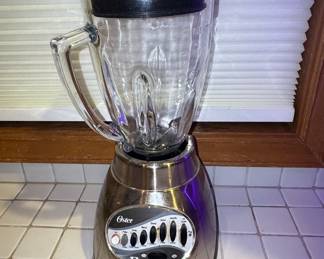 Oster Classic Series 12-Speed Blender with Brushed Nickel Finish