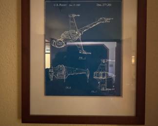 Star Wars B-Wing Starfighter Patent Print