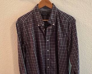 Nautica Men's Long Sleeve Button-Down Shirt
