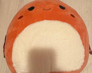 Squishmallows Amideus the Orange Dinosaur Plush Toy