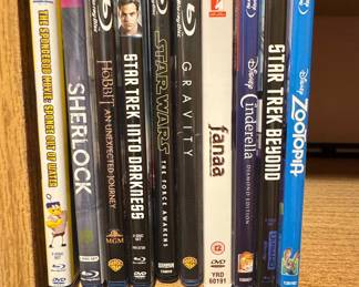 Assorted Blu-ray and DVD Movie Collection (9 Titles)