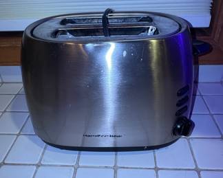 Hamilton Beach 2-Slice Brushed Stainless Steel Toaster
