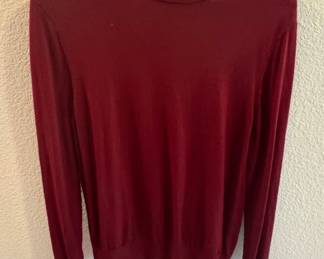Uniqlo Burgundy Cashmere Sweater