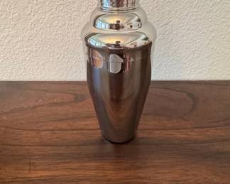 Art Deco Style Three-Piece Cocktail Shaker by Walker and Hall