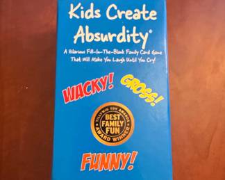 Kids Create Absurdity Card Game