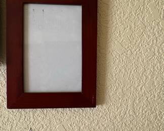 Reddish Brown Solid Wood Picture Frame