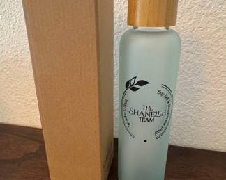 Promotional Frosted Glass Water Bottle