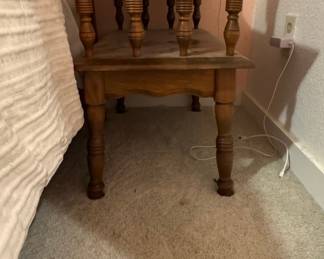 Vintage Ethan Allen Baumritter Magazine Rack End Table