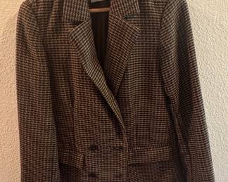 Old Navy Houndstooth Double-Breasted Blazer