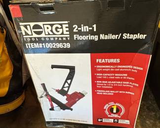 Norge Tool Company 2-in-1 Flooring Nailer/Stapler