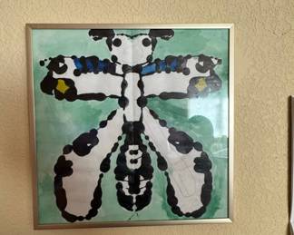 Manson's Ink Blotz Abstract Art Piece