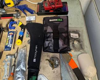 Hooyman Machete and Assorted Workshop Tools