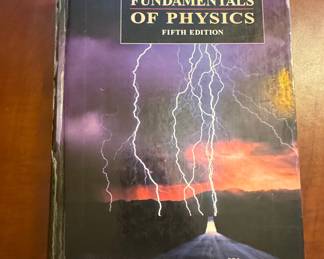 Fundamentals of Physics, Fifth Edition by Halliday, Resnick, and Walker