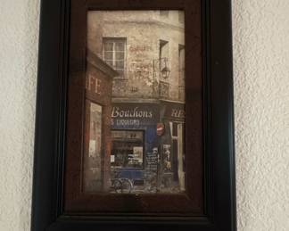Chiu Tak Hak "Le Bouchons" Framed Art Print