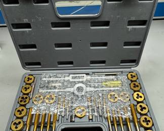 40-Piece Titanium Coated Metric Tap and Die Set
