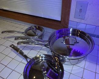 WMF Gourmet Plus Stainless Steel Cookware Set