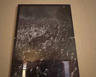 Henri Cartier-Bresson, The Funeral of Gandhi, 1948