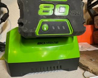 Greenworks Pro 80V 2.0Ah Lithium-Ion Battery Pack and Charger Set