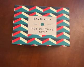 Games Room Pop Culture Trivia First Edition