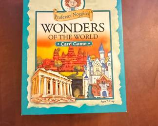 Professor Noggin's Wonders of the World Card Game