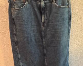 J.Crew Denim Pencil Skirt