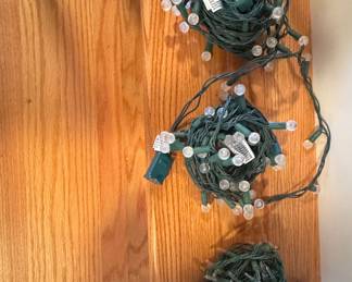 Assorted Decorative Holiday String Lights