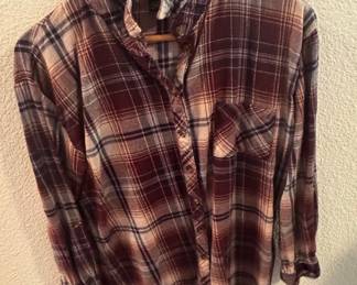 Just Love Women's Plaid Flannel Shirt
