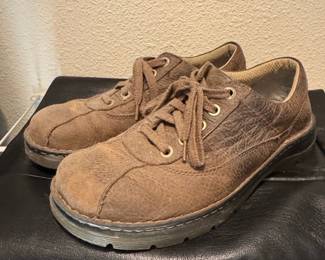 Dr. Martens Brown Leather "John" Style Oxford Shoes