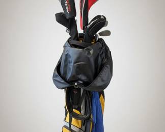 Mixed Golf Club Set with Bag and Golf Balls
