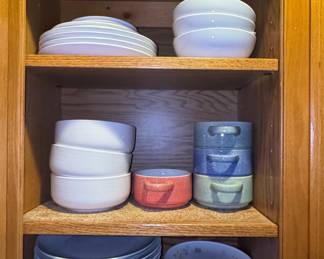 Assorted Stoneware and Porcelain Dinnerware Collection