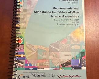 IPC/WHMA-A-620B Requirements and Acceptance for Cable and Wire Harness Assemblies