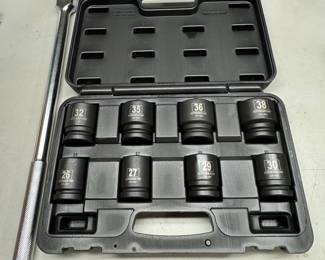 Pittsburgh Pro 8-Piece Metric Impact Socket Set