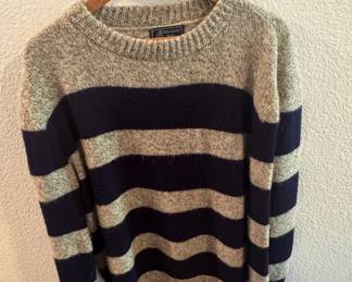 Peconic Bay Striped Crewneck Sweater