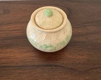 Studio Pottery Lidded Sugar Bowl