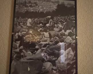 Woodstock Festival Crowd Photographic Print - John Dominis