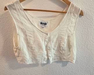 Rouje Paris Cropped Vest