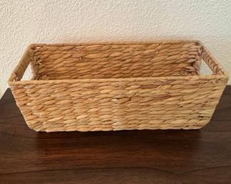 Casafield Water Hyacinth Storage Baskets (Set of 2)