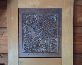 62 FramedNorthwestCoastalNativeStyleTileArtbyJosephIlic