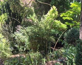 88 WideTallDecorativeIronGardenTrellis