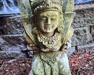 86 BalineseDvarapalaGardenDeityStatueProtectiveGuardian