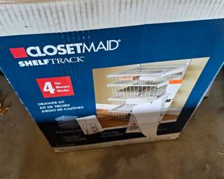  ClosetMaid ShelfTrack 4-Drawer Kit still in box