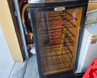 Haier freestanding wine cooler/cellar