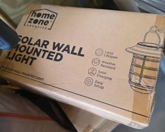  Home Zone Security Solar Wall Mounted Hanging Light 2-Pack